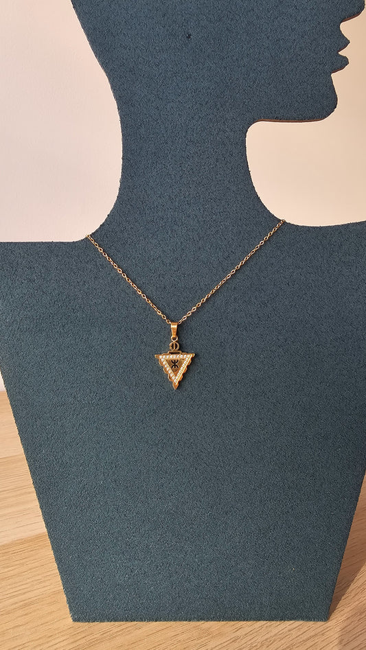 Tazghart – Collier symbole amazigh raffiné